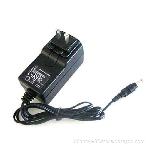 Interchangeable Plug Power Adapter, 5/1, 12/1, 24/0.63, 24/0.75 and 12V/3A